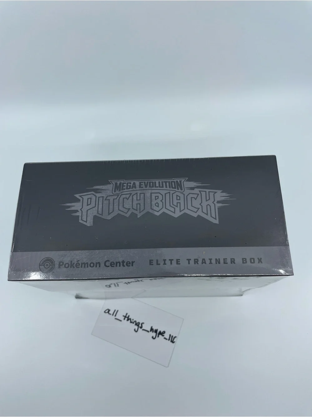 Mega Evolution Pitch Black Pokémon Center Elite Trainer Box (ETB) Sealed New